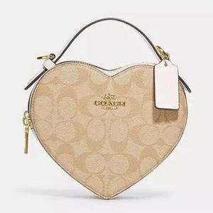 Coach Heart Shaped Purse